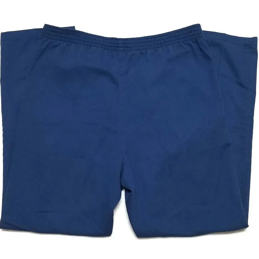 VINTAGE 80s Trend Set Blue High Rise Mom Pants